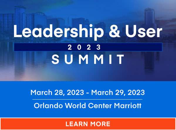 Leadership and User Summit 2023