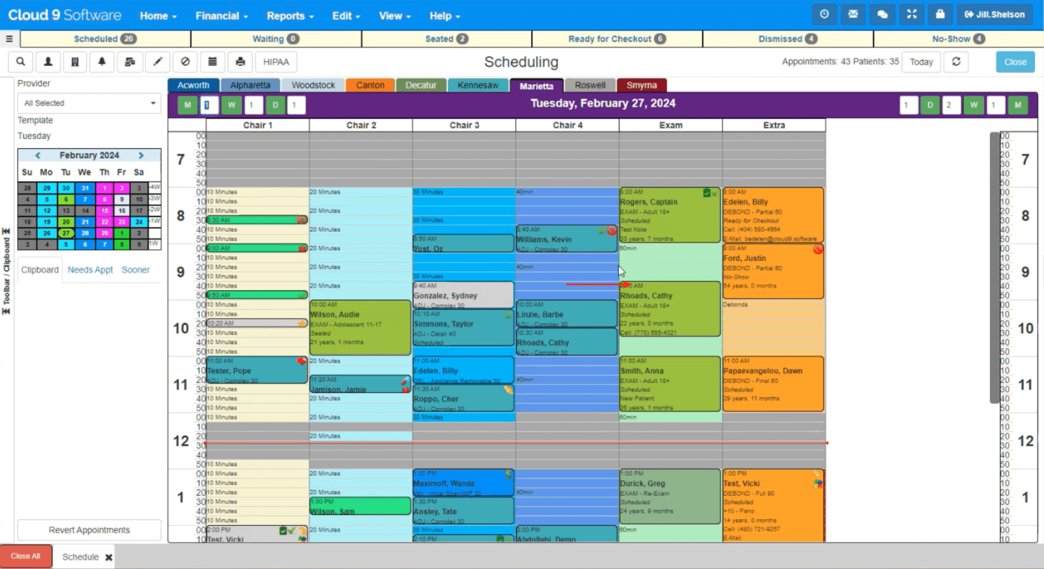Cloud 9 Orthodontic Practice Management Software